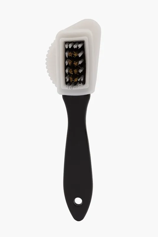 Suede Brush With Metal Bristles